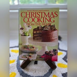 Better Homes and Gardens Christmas Cooking From The Heart Cookbook Hardcover